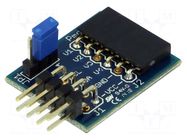 Pmod module; prototype board; Comp: AD7991; A/D converter; 12bit DIGILENT