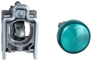 PANEL INDICATOR, GREEN, 22MM, 120VAC