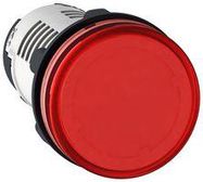 LED PANEL INDICATOR, 22MM, RED, 24V