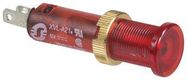 PANEL INDICATOR, RED, 8MM, 48VDC