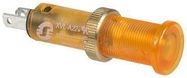 PANEL INDICATOR, YELLOW, 8MM, 12VDC