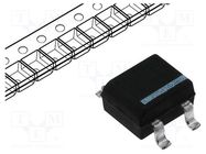 Bridge rectifier: single-phase; Urmax: 1kV; If: 0.8A; Ifsm: 25A; MBS DC COMPONENTS