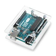 Case for Arduino Uno and Leonardo - transparent v2