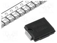 Diode: TVS; 3kW; 111÷123V; 18.52A; unidirectional; SMC; reel,tape DC COMPONENTS