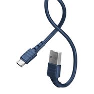 Cable USB-C Remax Zeron, 1m, 2.4A (blue), Remax