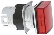 PILOT LIGHT HEAD, RED, SQUARE, 16MM