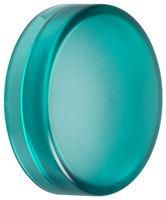 INDICATOR LENS, GREEN, ROUND, 22MM