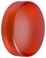 LENS, PILOT LIGHT, RED, ROUND, 22MM