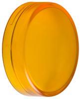 LENS, PILOT LIGHT, ORANGE, ROUND, 22MM