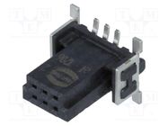 Connector: PCB to PCB; female; PIN: 6; 1.27mm; har-flex®; -55÷125°C HARTING