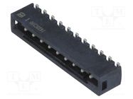 Connector: wire-board; female; PIN: 9; 2.54mm; har-flexicon®; SMT HARTING