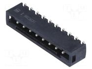 Connector: wire-board; female; PIN: 8; 2.54mm; har-flexicon®; SMT HARTING