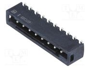 Connector: wire-board; female; PIN: 8; 2.54mm; har-flexicon®; SMT HARTING