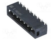 Connector: wire-board; female; PIN: 6; 2.54mm; har-flexicon®; SMT HARTING