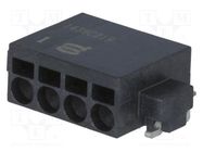 Connector: wire-board; female; PIN: 4; 2.54mm; har-flexicon®; SMT HARTING