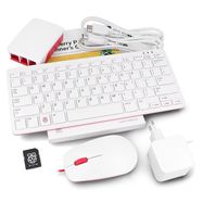 Desktop Kit official kit with case, keyboard and mouse red and white for Raspberry Pi 5