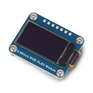 OLED IPS display 0.96'' 64x128px - SPI - 65K RGB - for Raspberry Pi, Arduino, STM32 - Waveshare 25133