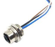 SENSOR CORD, 5P M12 RCPT-FREE END, 500MM