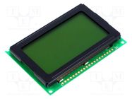 Display: LCD; graphical; 128x64; STN Positive; 75x52.7x9.6mm; 2.4" DISPLAY ELEKTRONIK