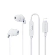 Earphones Remax RM-518i, Lightning, 1.2m (white), Remax