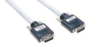 MICRO D CABLE, 26P, SDR-SDR PLUG, 3M