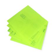 Yellow fluo poured plexiglass - 3mm - 200x200mm - 5szt.