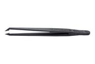 TWEEZER, BENT/POINTED, 110MM