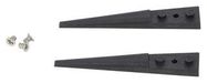 TWEEZER TIP, STRAIGHT/FLAT, 40MM