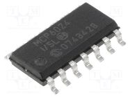 IC: operational amplifier; 10MHz; Ch: 4; SO14; 2.5÷5.5VDC; tube MICROCHIP TECHNOLOGY