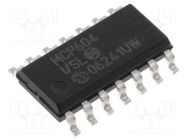 IC: operational amplifier; 2.8MHz; Ch: 4; SO14; 2.7÷6VDC; IB: 1pA MICROCHIP TECHNOLOGY