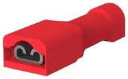 FEMALE DISCONNECT, 2.8MM, 22-18AWG, RED