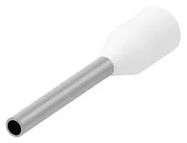 TERMINAL, WIRE FERRULE, 20AWG, WHT