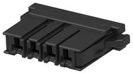 CONNECTOR HOUSING, RCPT, 4POS