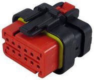 CONNECTOR HOUSING, PLUG, 6POS, 4.5MM