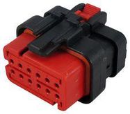 CONNECTOR HOUSING, PLUG, 8POS, 4.5MM