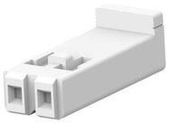 CONNECTOR HOUSING, RCPT, 2POS