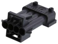 AUTOMOTIVE CONN HOUSING, PLUG, 4POS