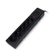 Power strip with security Arcon Z5 black - 5 sockets - 3m