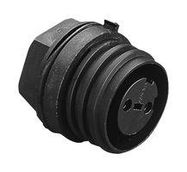 CIRCULAR CONNECTOR, RCPT, 2POS, SCREW