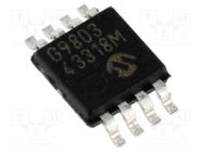 IC: temperature sensor; digital thermometer; -55÷125°C; MSOP8 MICROCHIP TECHNOLOGY