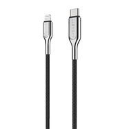 Cable USB-C TO Lightning Cygnett Armoured 30W 2m (black), Cygnett