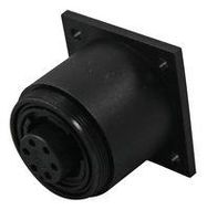 SOCKET, SEALED, BULKHEAD, 6W