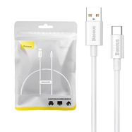 Cable USB do USB-C Baseus Superior 100W 0.25m (white), Baseus