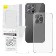Transparent Case and Tempered Glass set Baseus Corning for iPhone 12 Pro Max, Baseus