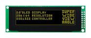 OLED GRAPHIC DISPLAY, COB, 256X64PIXELS