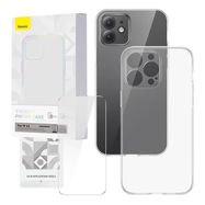 Transparent Case and Tempered Glass set Baseus Corning for iPhone 12, Baseus