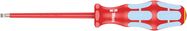 3160 i VDE Insulated screwdriver for slotted screws, stainless, 0.8x4.0x100, Wera