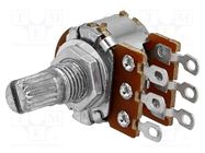 Potentiometer: shaft; single turn; 50kΩ; 63mW; ±20%; on cable; 6mm SR PASSIVES