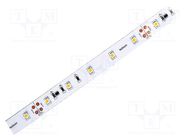 LED tape; white warm; 3528; LED/m: 50; 12mm; IP20; 120°; 4.8W/m Ledxon