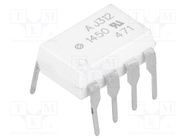 Optocoupler; THT; Ch: 1; OUT: IGBT driver; 3.75kV; DIP8; 35kV/μs BROADCOM (AVAGO)